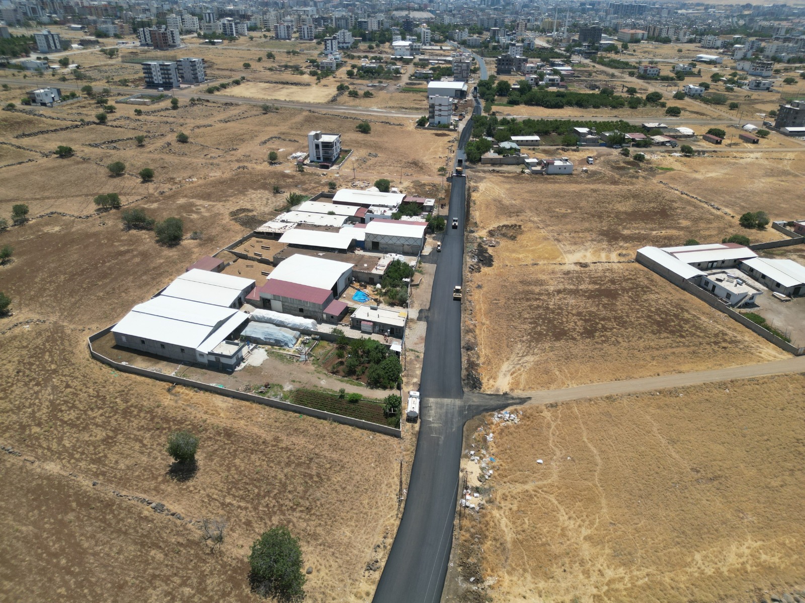 SİVEREK HAYVAN PAZARI YOLU ŞİMDİ DAHA GÜVENLİ VE DAHA KONFORLU