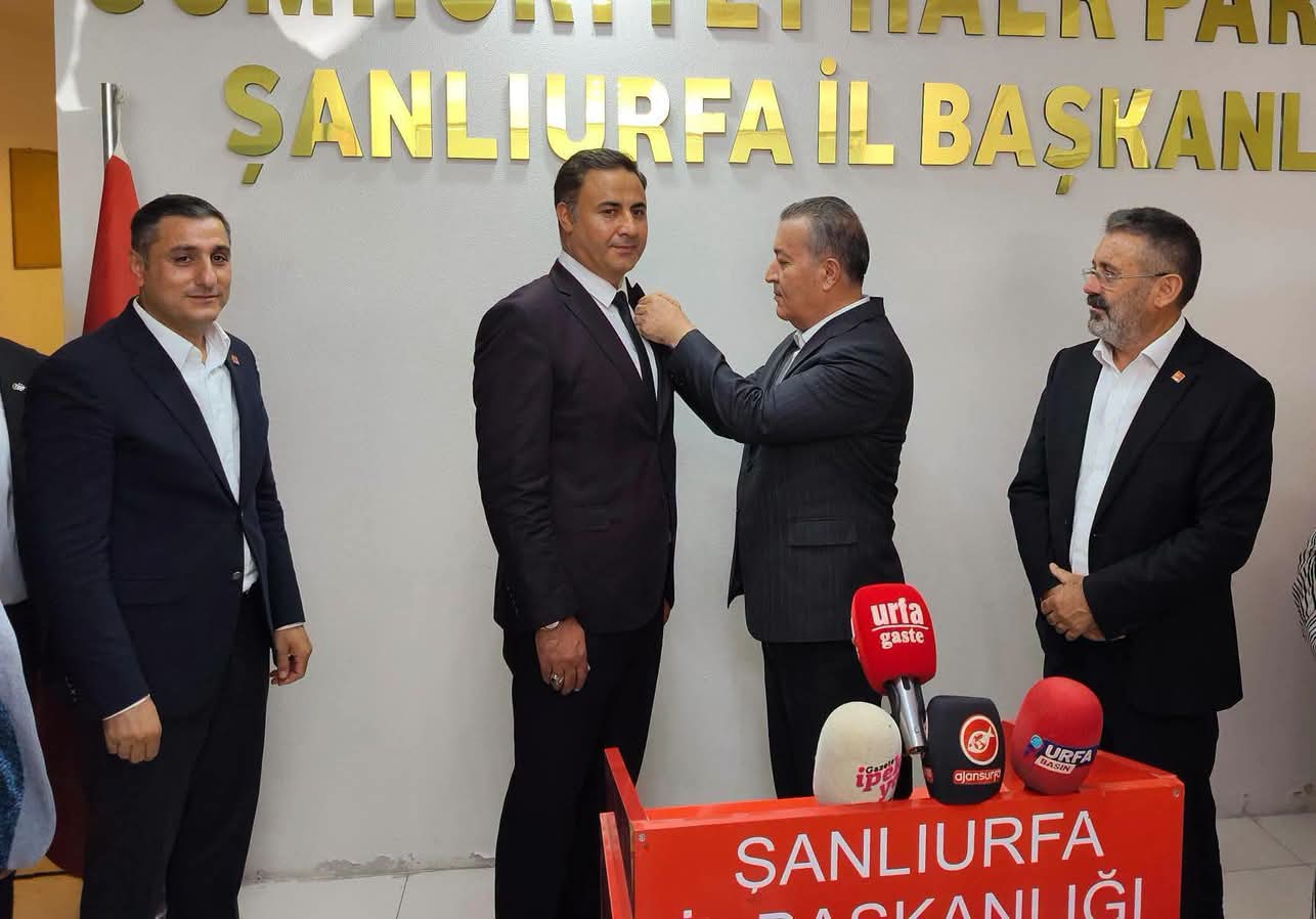 CHP Şanlıurfa Hilvan İlçe Başkanlığı'na Ali Ersoy Atandı